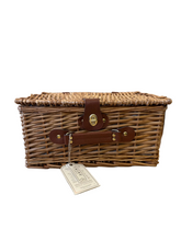 Load image into Gallery viewer, Twine Living Co Newport Wicker Picnic Basket
