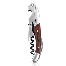 Load image into Gallery viewer, TRUE SPRUCE DOUBLE HINGE CORKSCREW DARK WOOD
