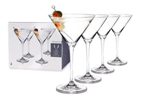 Load image into Gallery viewer, VISKI RESERVE MARTINI GLASSES 4-PACK
