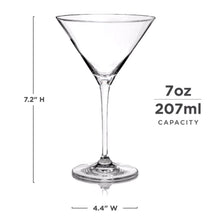 Load image into Gallery viewer, VISKI RESERVE MARTINI GLASSES 4-PACK
